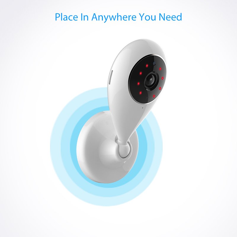 Factory sell alexa echo compatible smart home security indoor 720P hd mini wifi tuya ip network camera