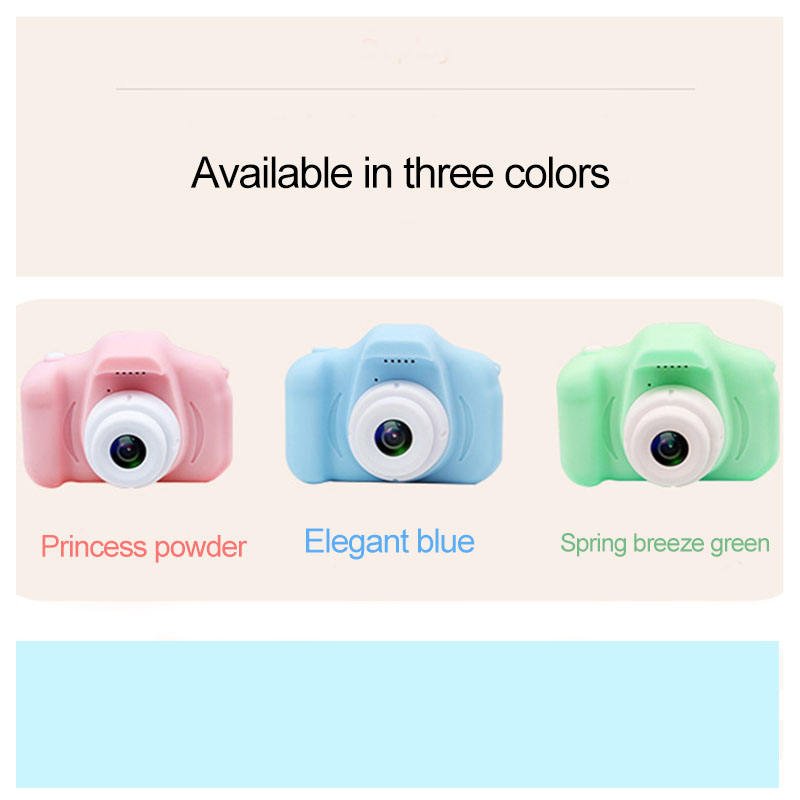 AilesTecca Children kids camera mini Digital Take Photo Camera 2 Inch Rechargeable Kids Mini Digital Camera Toys For kids