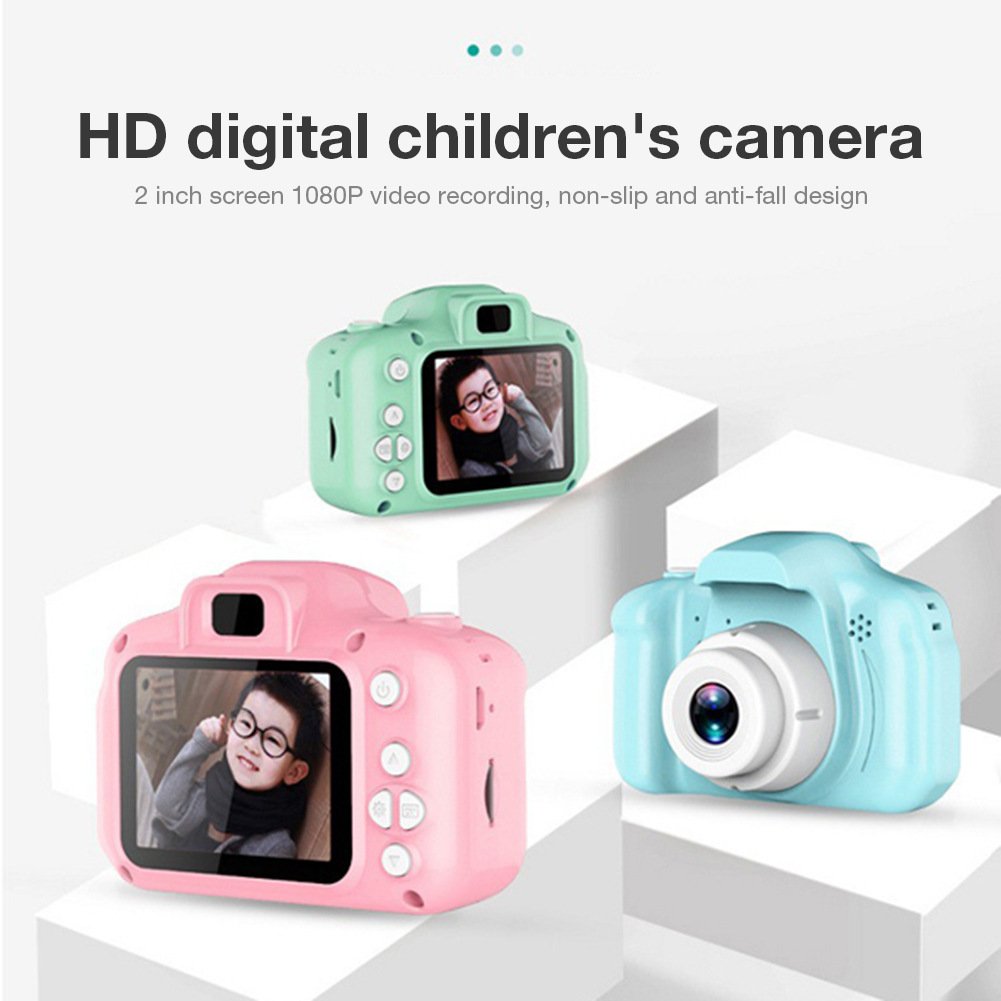 Kids Camera Mini HD Screen 1080P Projection Video Camera Toys Children Baby Gifts Birthday Digital Children Camera