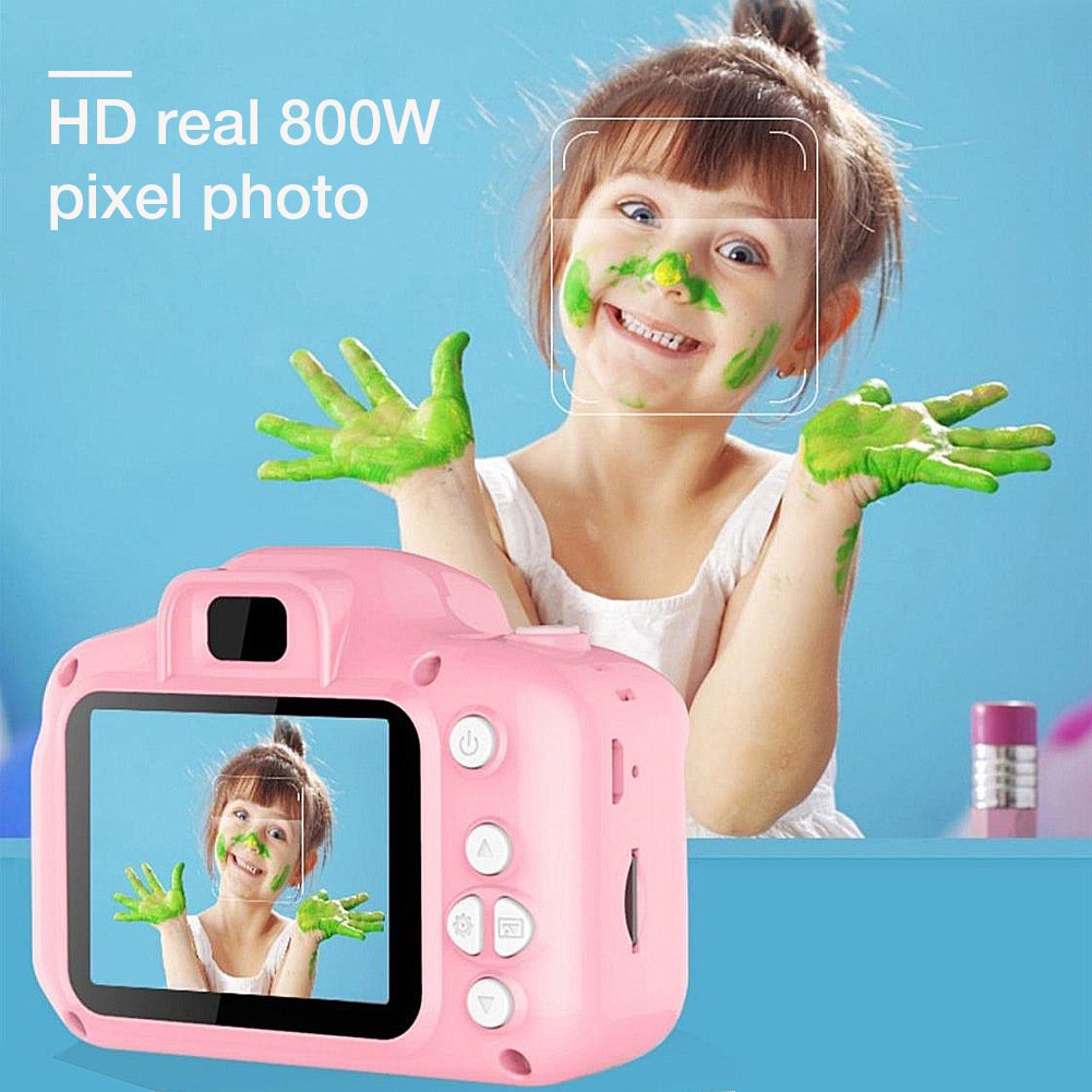 Kids Camera Mini HD Screen 1080P Projection Video Camera Toys Children Baby Gifts Birthday Digital Children Camera