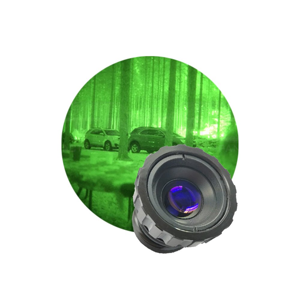 PVS14 8mm F1.0 IR Objective Lens Panoramic Monitoring Night Vision Pvs14 Lens for Night Vision Analog or Camera