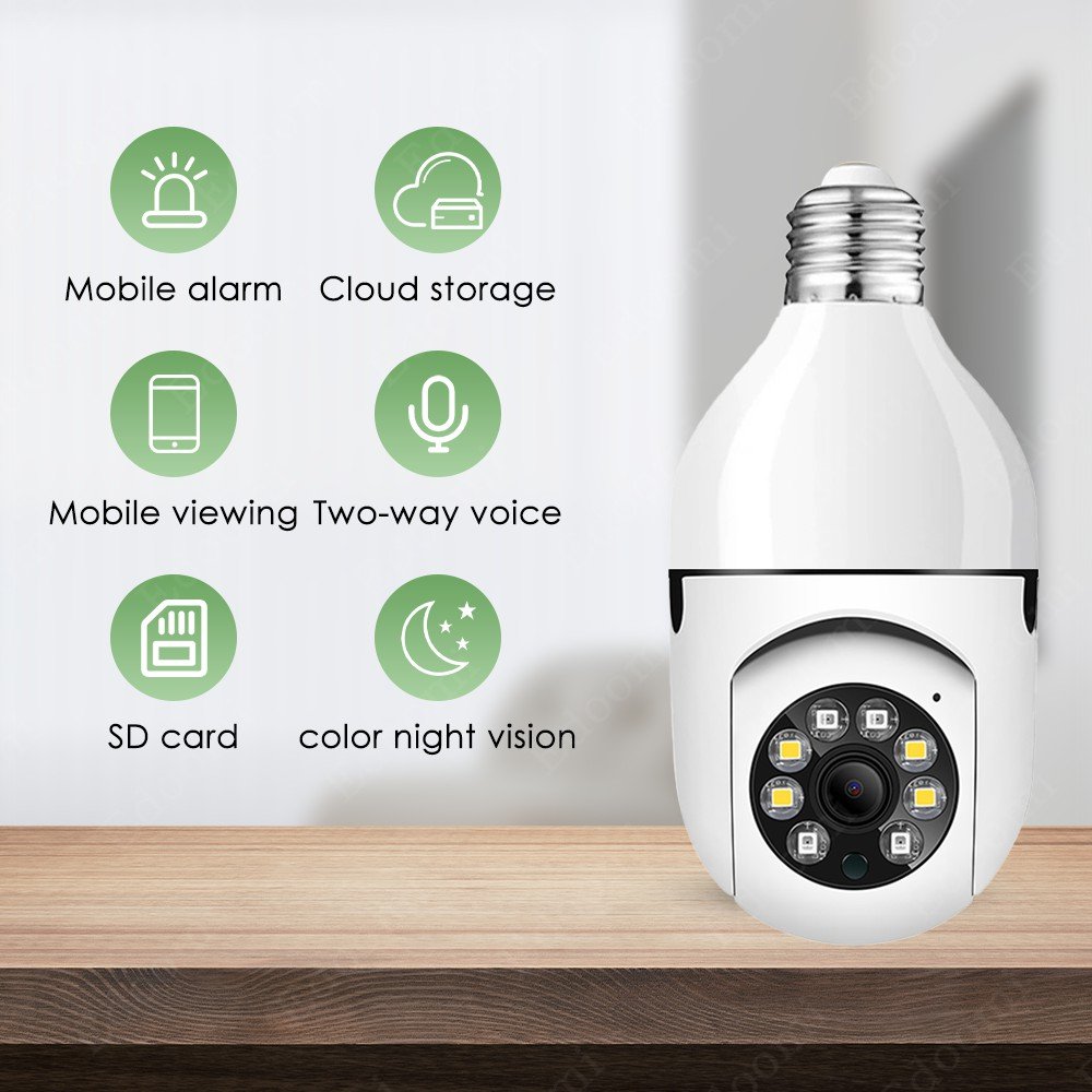 Detection Auto tracking 360 degree 1080p wifi ip camera smart home wireless security camera