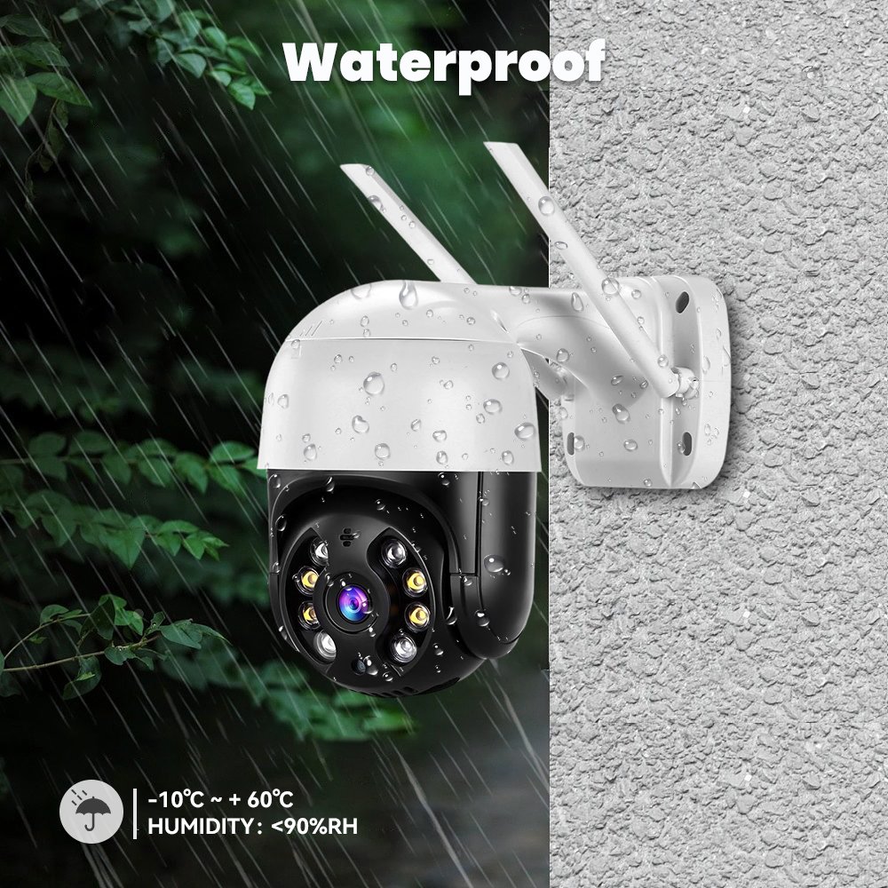 1080P Haishamao Wireless HD Night Vision Network Camera 2MP for Security WIFI Outdoor IP Network Camera with Night Vision