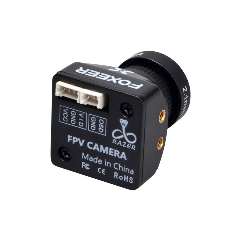 2023 News Foxeer Mini Standard Razer 1200TVL FPV Camera PAL NTSC Switchable 4ms Latency for RC drone