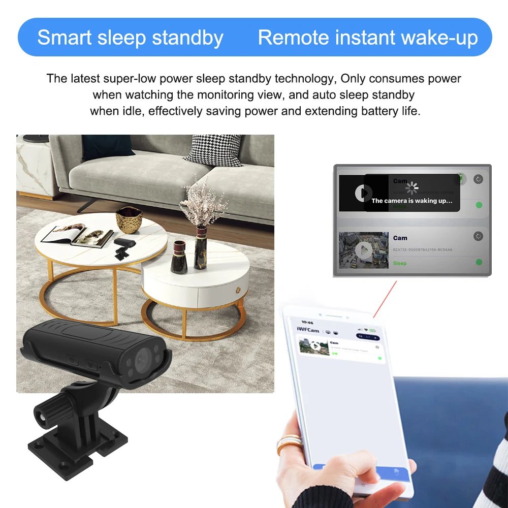 Mini Camera HD Smart Wireless WiFi Remote Monitor Surveillance camera IP Camera