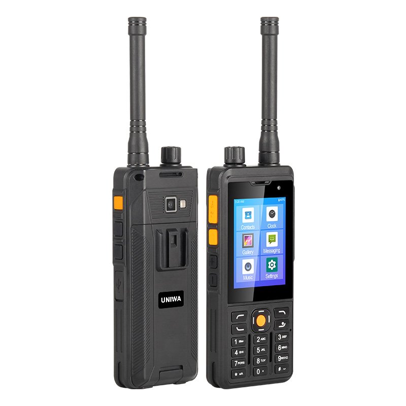 NIWA P5 handphone 2.8Inch Touch Screen Analog and POC UHF 4G LTE Android Smart Phone WIth Belt Clip