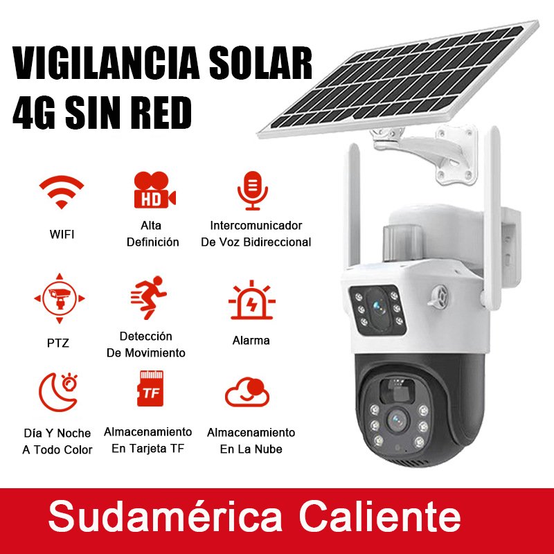 Solar 4k 8mp Security Camera System Wireless Wifi Outdoor Wireless Home Security Camera System