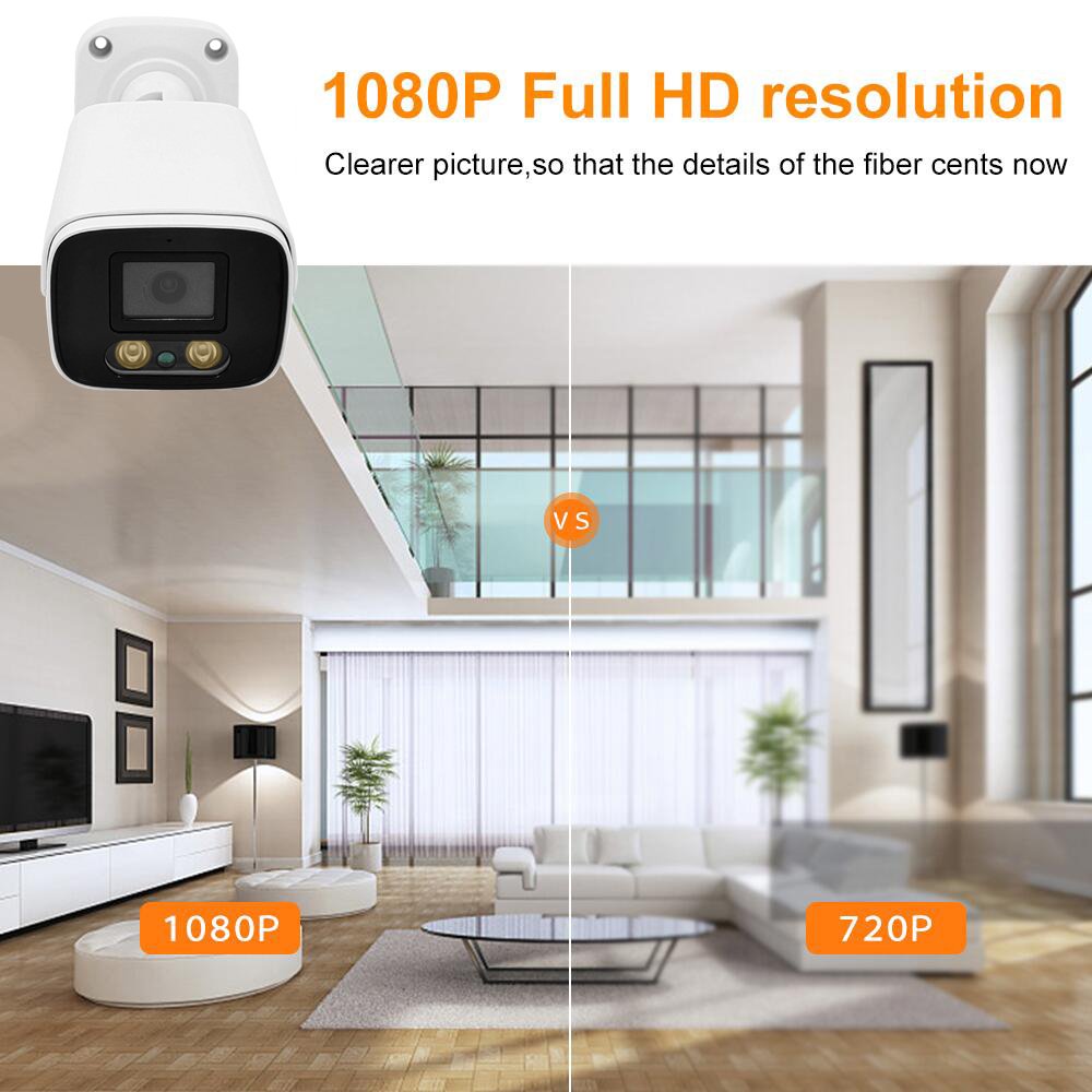 GSA 2MP Colorful Night Vision Security Camera CCTV AHD indoor Video Surveillance Camera Analog Sensor Camera