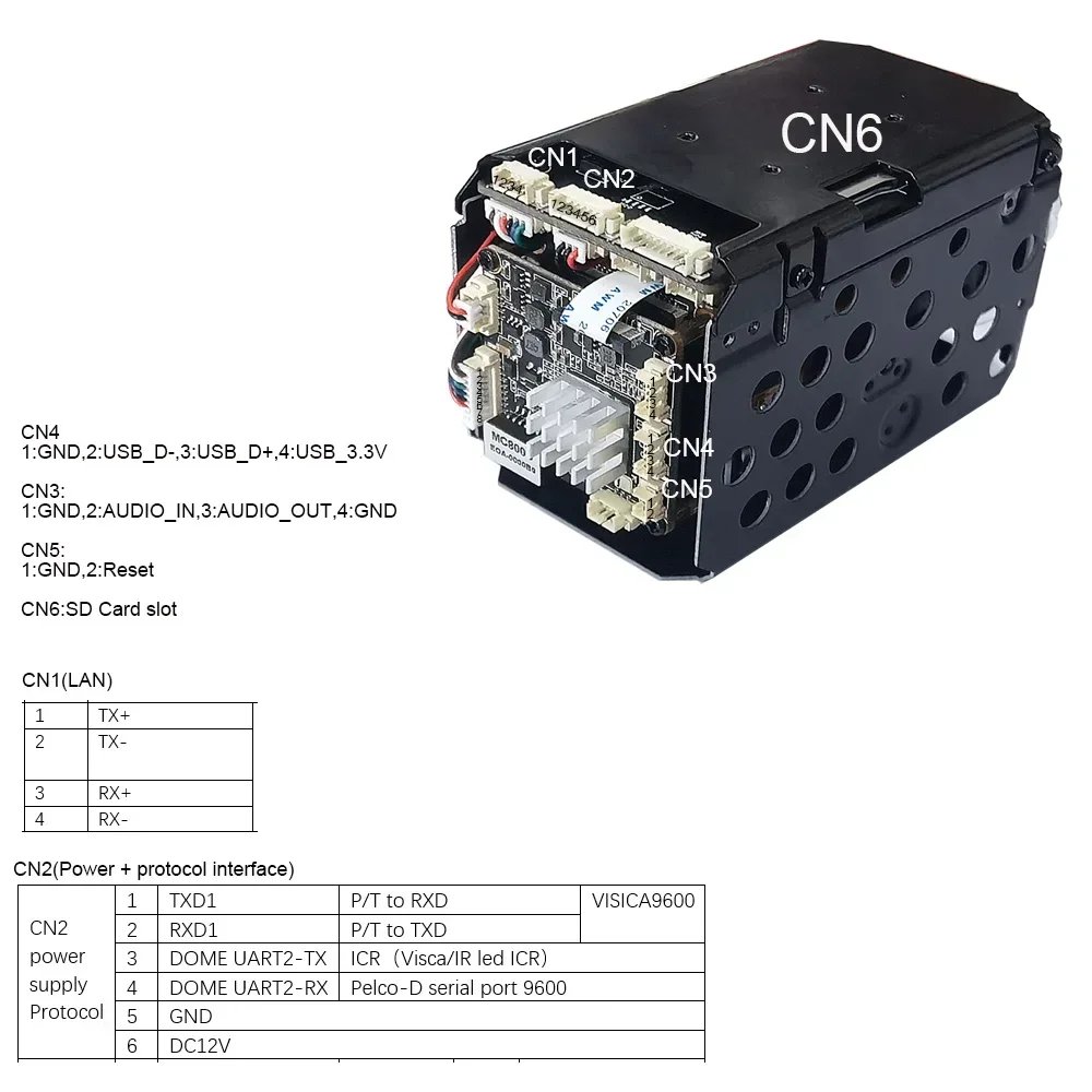 4K 8MP 30fps 360X Optical Zoom IP Camera 2MP 60fps Auto IRIS Hi-kvision Protocol IVM4200 P2P IMX415 SD 256GB IP Camera
