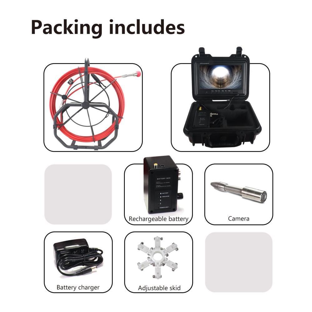 Factory wholesale price air duct cleaning equipment endoscope inspection camera