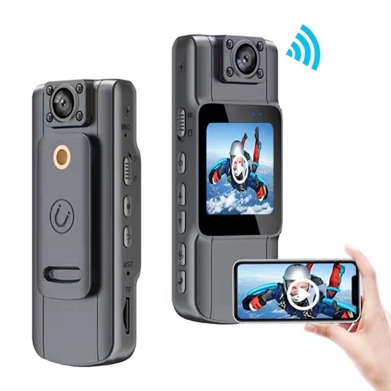 2023 Hot Selling Portable 1080p Chest Strap Recorder 2K Wifi Recording Function Action Sport Camera