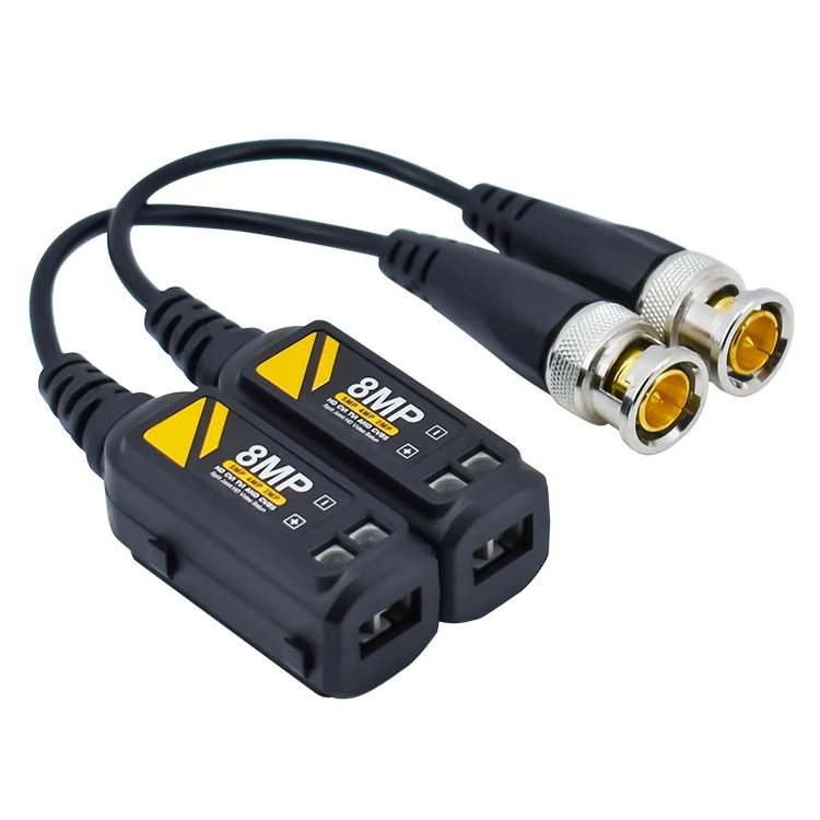best selling cctv accessories ahd hdcvi tvi cvbs 1080p 3mp 4mp 5mp 8mp video balun for cctv