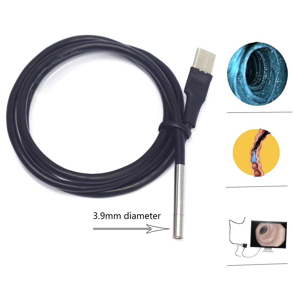 1280X 720 pixels 30 meter boroscope/endoscope inspection camera OVM9734