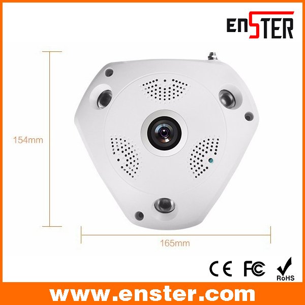 ENSTER 360 Degree Full View 3MP IP Wireless VR CCTV Cameras