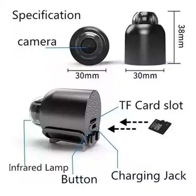 Multiple User 1080P HD IR Night Vision Motion Detection WIFI Mini Camera USB Powered Network Surveillance Home Security Camera