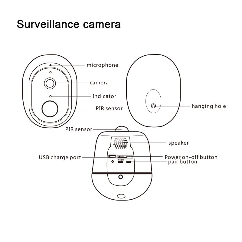 Professional Wholesale Smart WiFi Mini Outdoor Waterproof Night Vision Wireless 1080P HD Home Security Solar IP Camera System