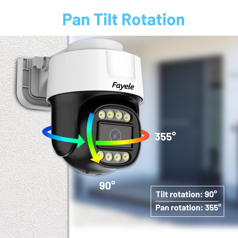 Mini AHD 2MP PTZ Camera Color Night Vision IR UTC TVI Coaxial Audio BNC Coax PTZ Control CVI CVBS 4in1 Analog Security Camera