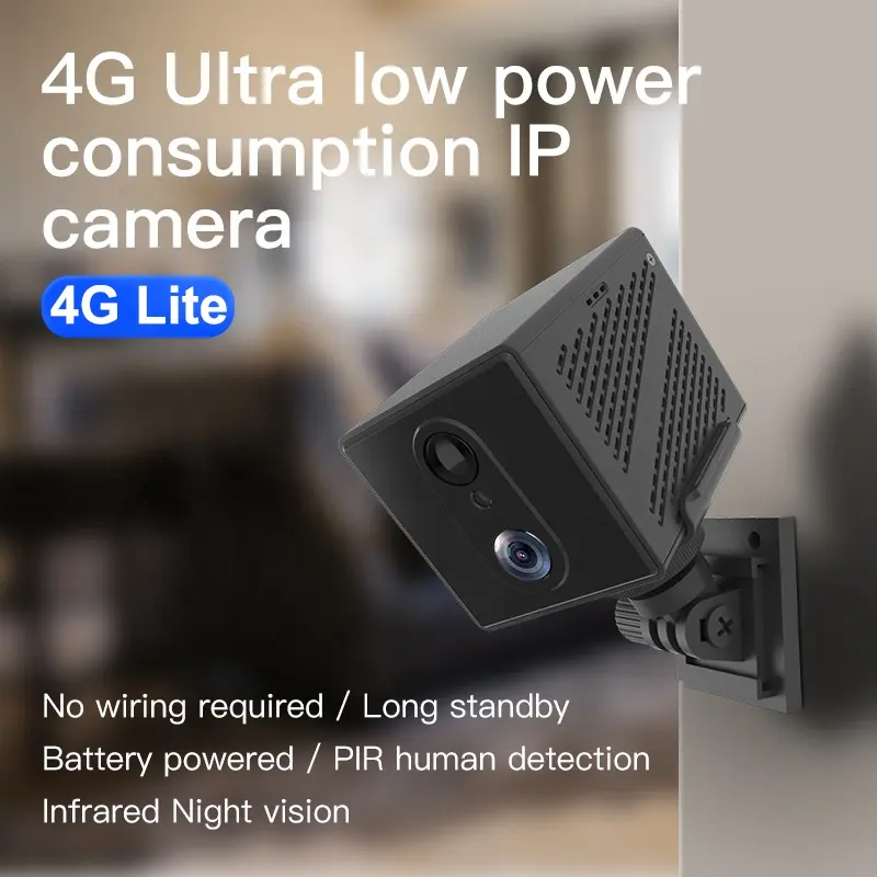 Wifi 4G 2MP Battery Powered Mini Wireless Camera Human Detection Mini Camera with O-KAM App