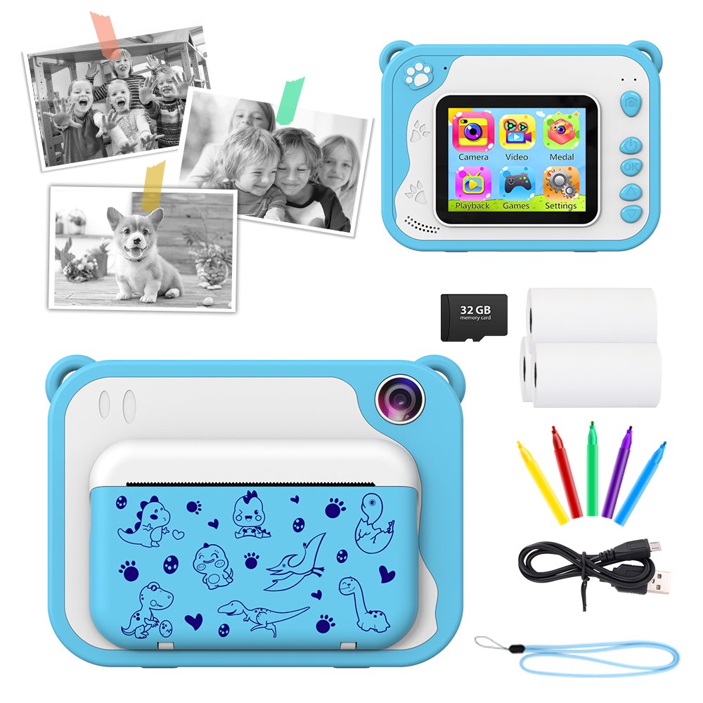 Wholesale Low Prices Instant Photo Print Portable Camera Kids Colorful printing camera