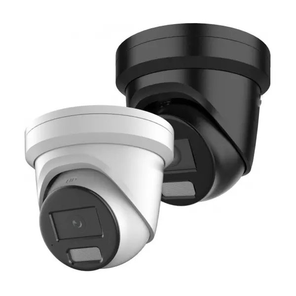 DS-2CD2347G2-LSU/SL 4 MP ColorVu Strobe Light and Audible Warning Fixed Turret Network Camera