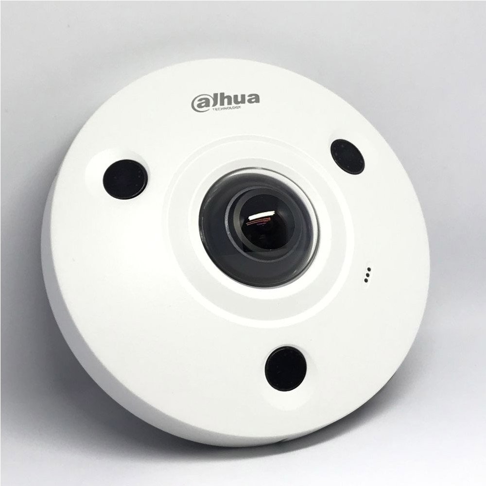 Original Dahua IPC-EBW81242-AS-IVC-S2 12 MP 10M IR Fisheye Two-way Talk WizMind Network Camera with Panomorph Lens