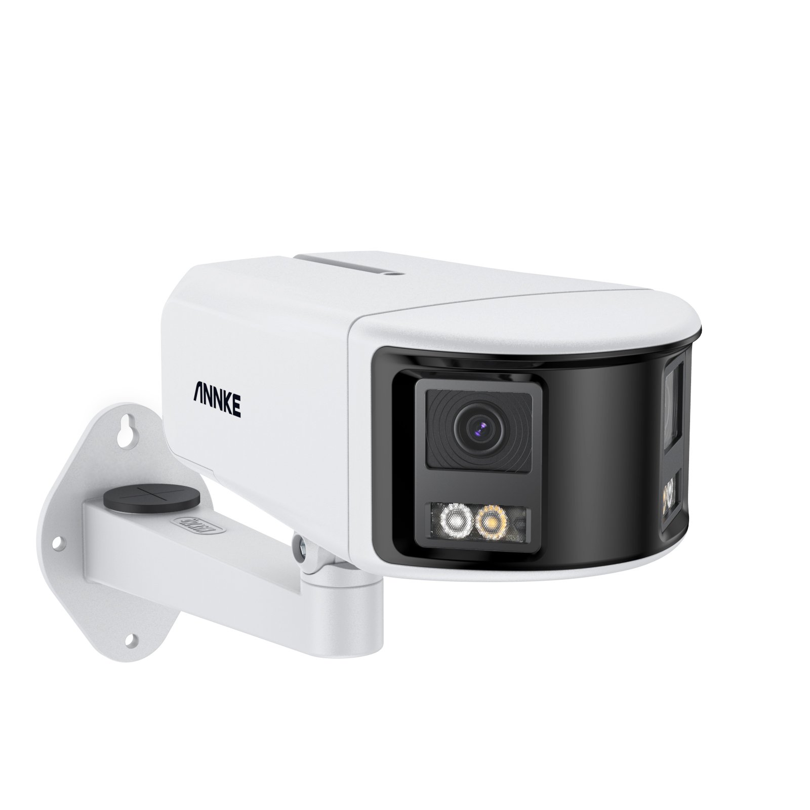 ANNKE 4K Panoramic180 Degree POE IP CCTV Camera with Intelligent Surve illance & Audio Warning & Two-Way Audio Bullet Camera