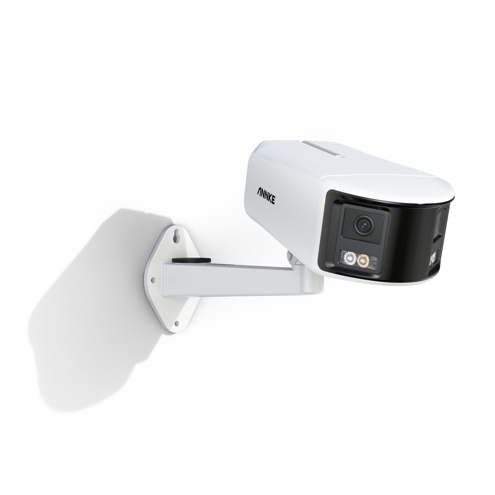 ANNKE 4K Panoramic180 Degree POE IP CCTV Camera with Intelligent Surve illance & Audio Warning & Two-Way Audio Bullet Camera