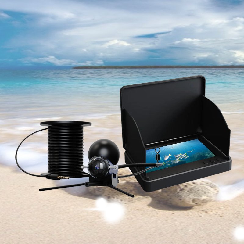 Night Fishing Camera Finder With Led Light Night Vision Adjustable Waterproof With DVR