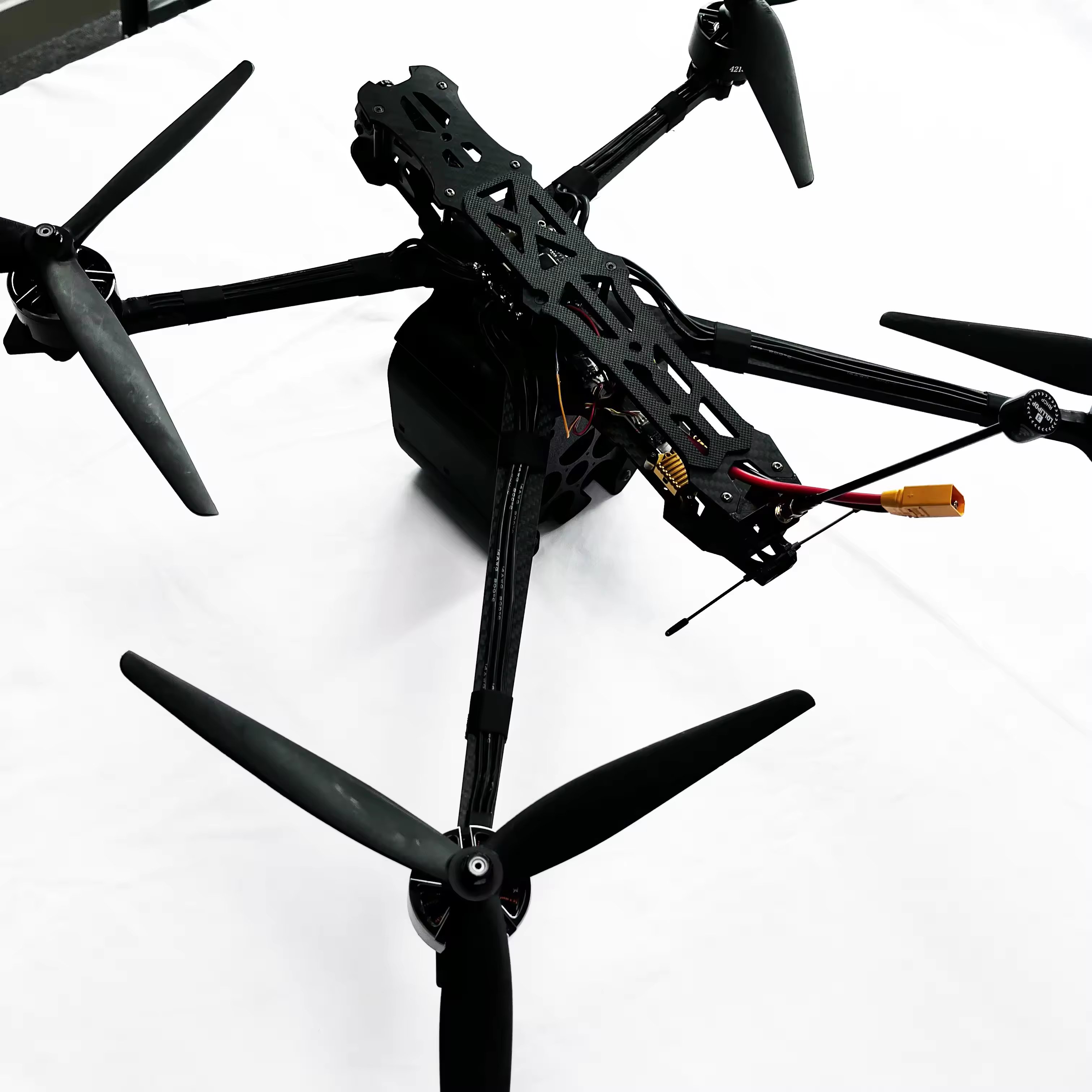 New 13 Inch 20km 6KG Payload 4214 560KV 8S Motors F722 Stack Analog Remote Control Long Range FPV Drone Carbon Fiber FPV Drone