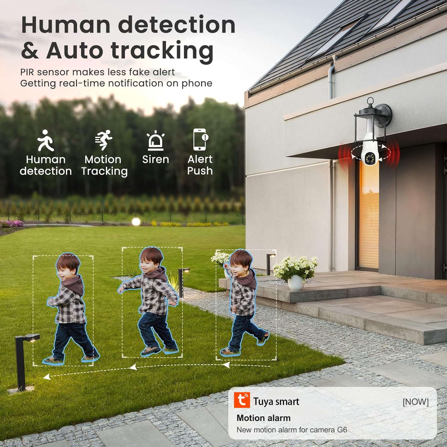 1080P 2MP Suniseepro Indoor Wide View Two Way Speak Moving Detecting Tracking 360 PTZ Wireless Wifi Bulb Security Camera