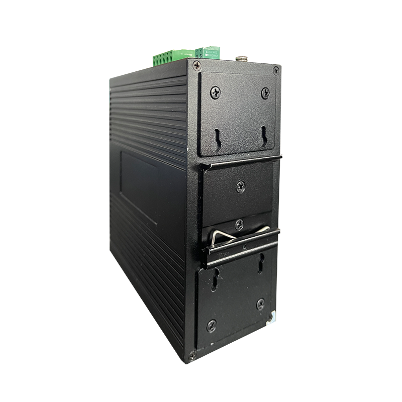PoE L2 Managed RSTP ERPS SNMP Monitoring IP Camera Din Rail 2 GE Fiber 4 GE Copper Industrial Network Switch
