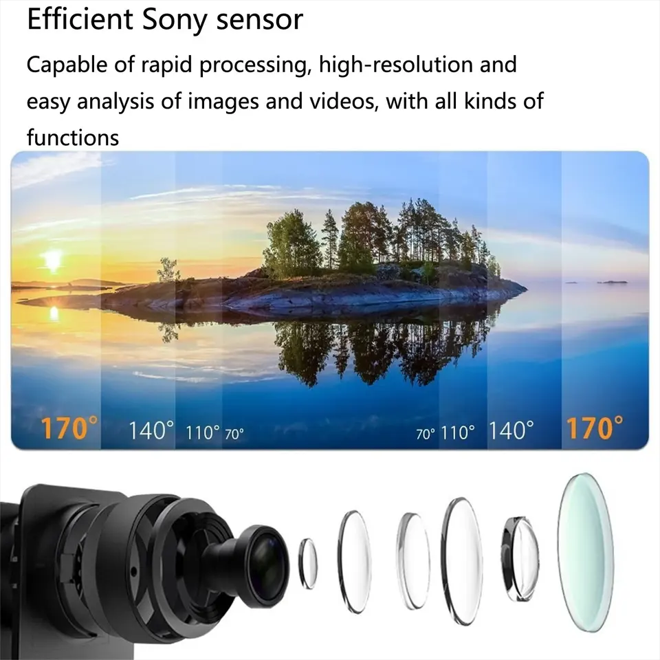 Best seller 2 inch mini go pro Wifi action sports cam underwater waterproof hd 4K 60fps camera Motorcycle diving sports camera