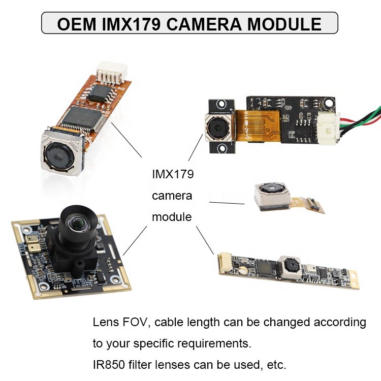 HZ OEM 120degree 4K Usb Uvc Mini Endoscope Camera Modules IMX179 8MP Industrial Endoscope Cmos Camera Sensor Module With LED