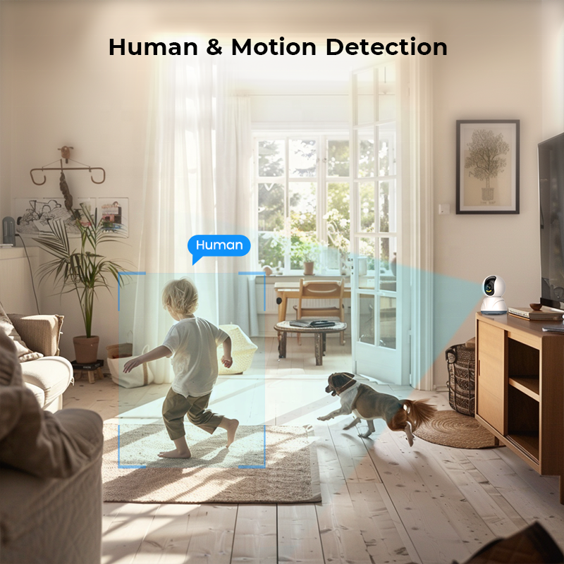 Full HD 3MP human detection alarm cctv wireless camera outdoor IP66 waterproof Tuya cloud mini ip wifi smart camera