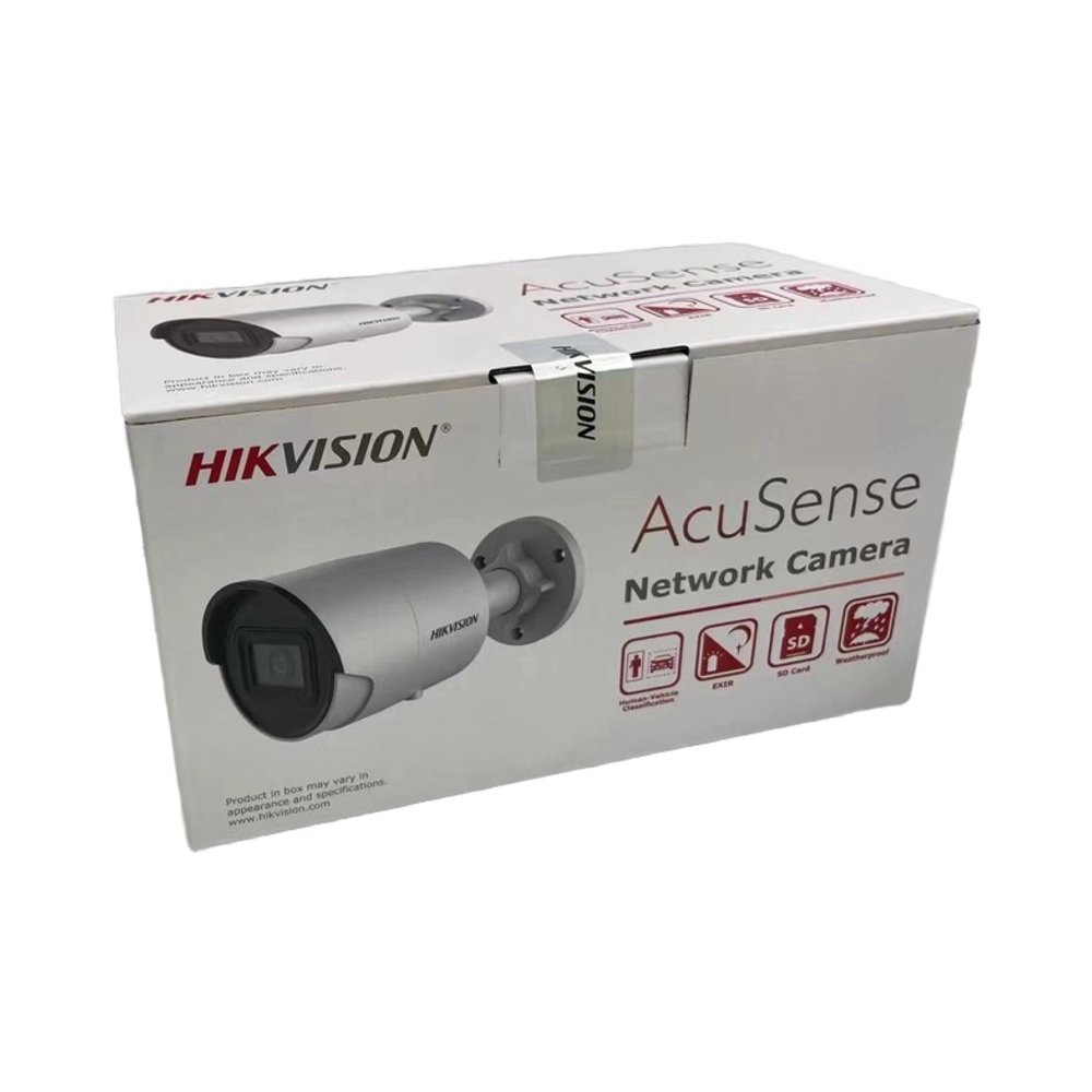 Original Hik DS-2CD2043G2-IU 4Mp Mic Network Camera New Arrival English Version with POE WDR Fixed Bullet Design