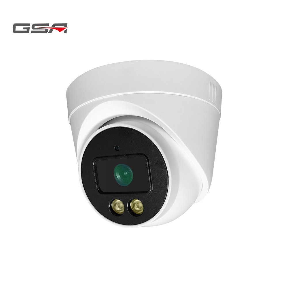 Network camera full color IP camera POE audio full protocol ip camera warm light LED
