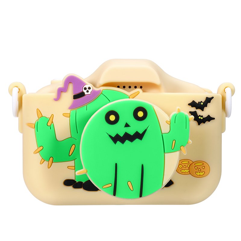 Children Digital Camera LCD Mini Cartoon Toy Camera Cat Digital Kids Gifts Gaming DV Camera Photo Stickers