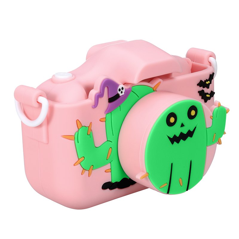Children Digital Camera LCD Mini Cartoon Toy Camera Cat Digital Kids Gifts Gaming DV Camera Photo Stickers