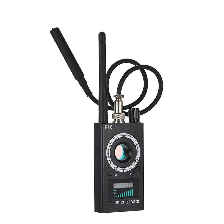 K18 drop shipping GPS GSM Radio Scanner Private Protect portable anti spy detector wireless spy hidden camera detector finder