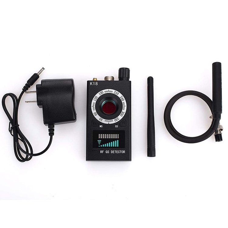 K18 drop shipping GPS GSM Radio Scanner Private Protect portable anti spy detector wireless spy hidden camera detector finder