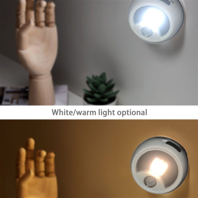 Outdoor New Trend Motion Sensor Led Light Battery Virtual Intelligent Security Camera Analog Monitoring Light