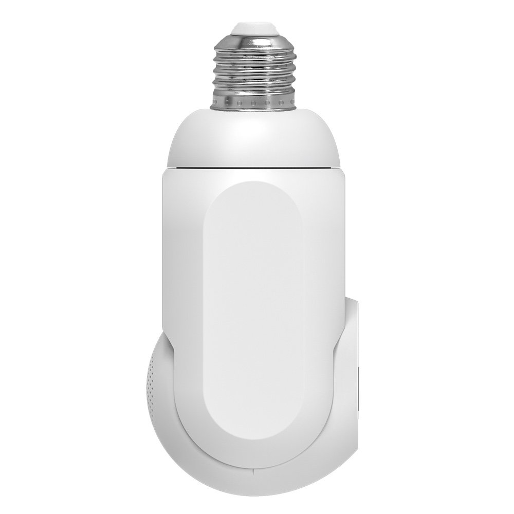 2024 New Indoor Light Bulb Network Camera Night Vision 360 degree Home Security Camera tuya