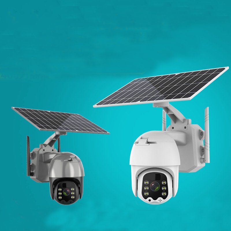 ESG Factory Direct Sale Security Hd Cctv Outdoor Network Remote Solar 4G With Lights Power IP Camera