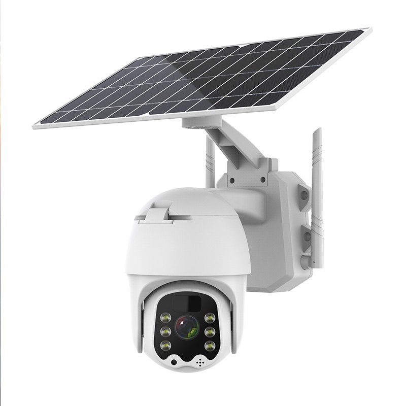 ESG Factory Direct Sale Security Hd Cctv Outdoor Network Remote Solar 4G With Lights Power IP Camera