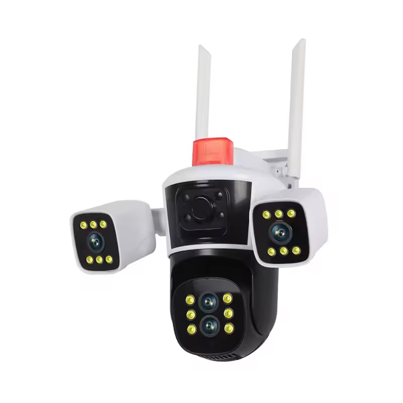 IPC360home 4 Lens 5 Lens 16MP 20MP Wireless Security 10x Zoom PTZ Camera 360 Degree Waterproof 3.5INCH Camera Color Night Vision