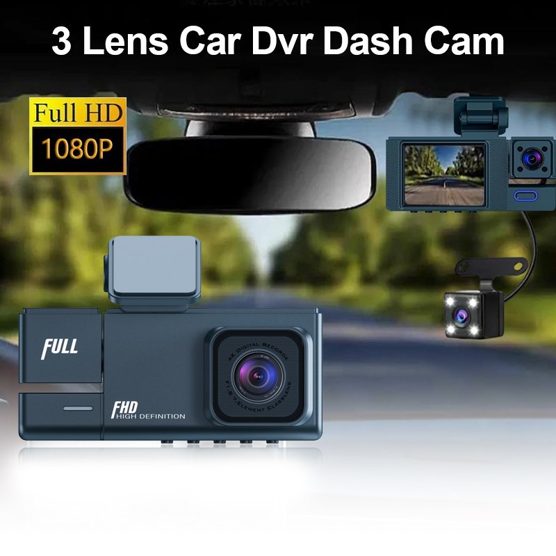 High Resolution Dash Cam Vehicle Camera 2024 Universal Car Black Box Best Quality Dash Cam With Built In Battery