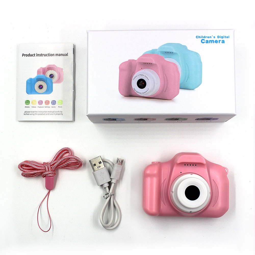 X2 Smart Children's Mini Digital Camera HD Cartoon Photograph Video Small Camera Toy Kids Party Gift Mini Plastic Toy Cameras