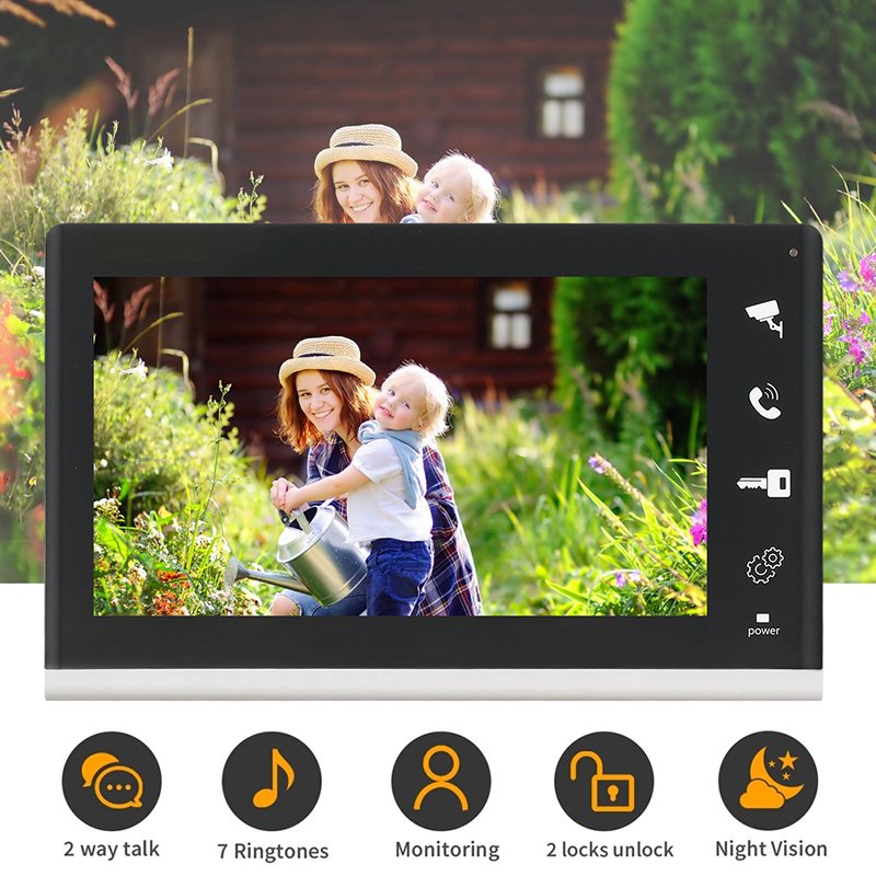VIDEW Video Door Phone RFID Access 4 Wired Video Intercom System Visual Home Doorbell Camera For Villa Apartments