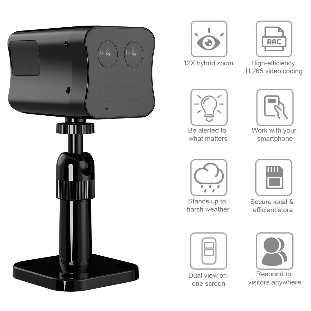 Dual-lens Mini DV Home Security Very Tiny Waterproof 1080p Hd Mini 4G Wireless Ip Cameras Motion Detector Alert