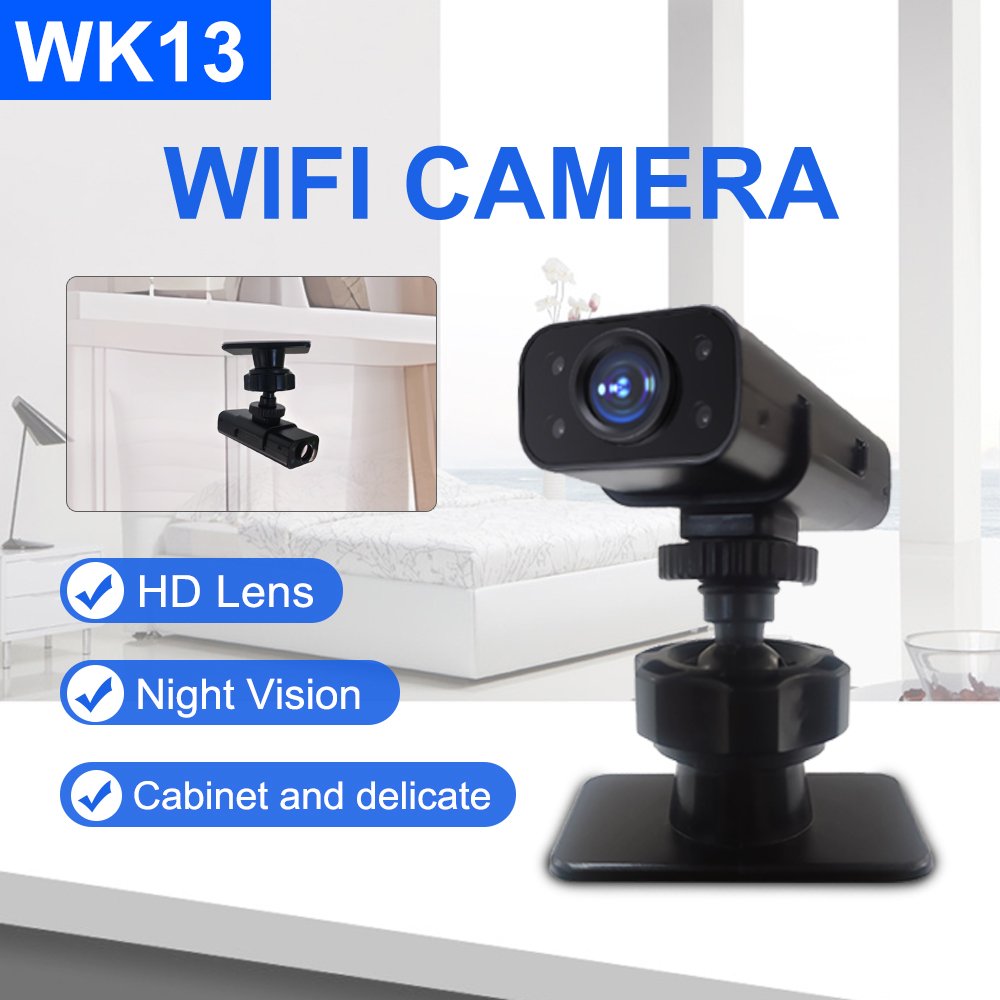 Qiugu Ynmee WK13 WiFi Camera Mini HD1080P Home Wireless WIFI Video Recorder Security Cctv Action Bike Camera Mini Wifi Camera